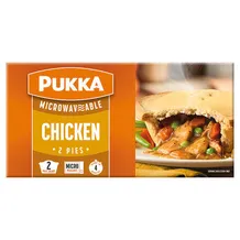 Pukka 2 Microwaveable Chicken Pies